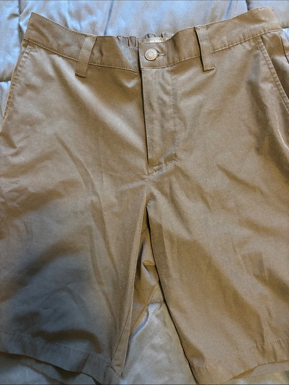 Banana Republic Men's Black Flat Front Shorts